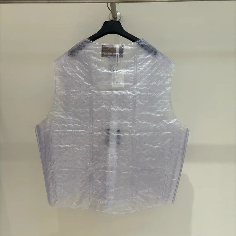 Louis Vuitton Louis Vuitton Sleeveless Mid-Length Coated Jacket 0089 Size US L / EU 52-54 / 3 - 2 Thumbnail