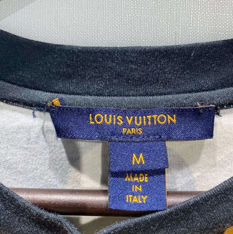 Louis Vuitton Louis Vuitton Men's Yellow Cotton Blend T-Shirt 0089 Size US M / EU 48-50 / 2 - 3 Thumbnail