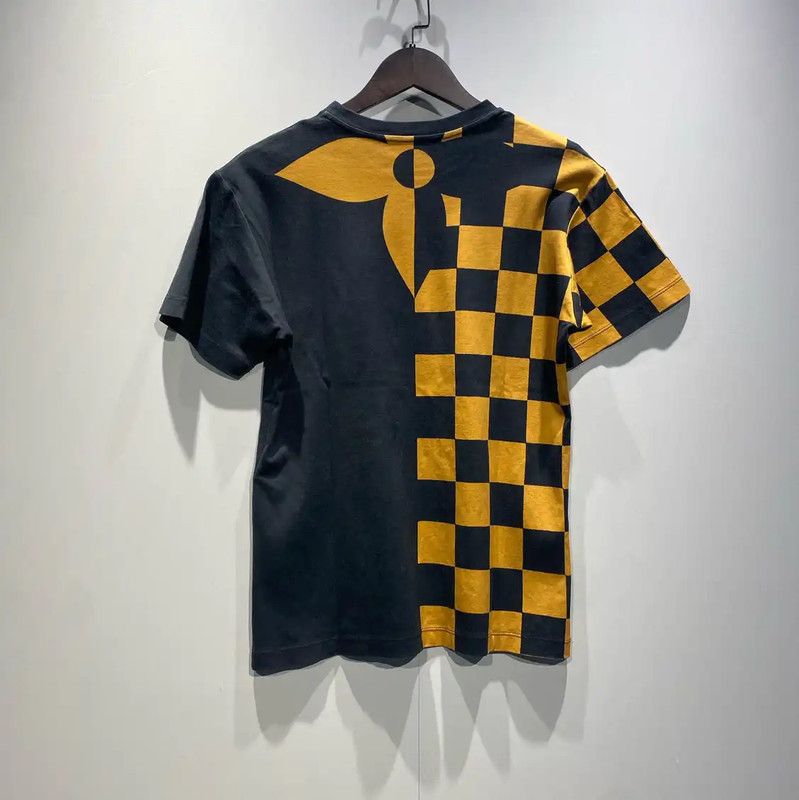 Louis Vuitton Louis Vuitton Men's Yellow Cotton Blend T-Shirt 0089 Size US M / EU 48-50 / 2 - 2 Thumbnail