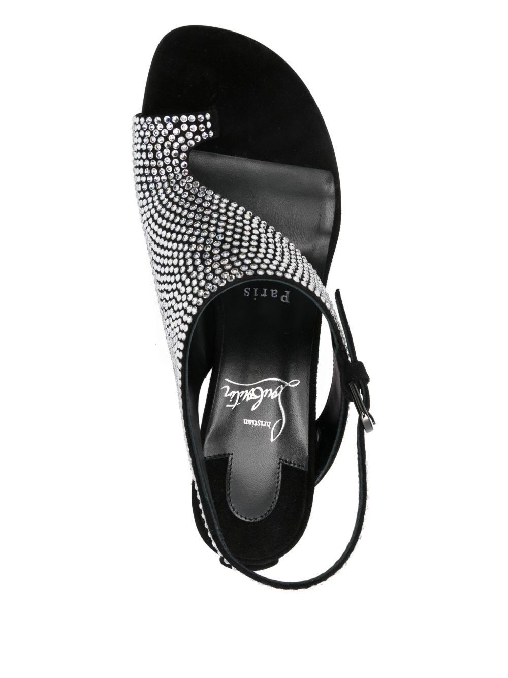 Christian Louboutin VIVA CONDORA STRASS SANDALS Size US 6 / IT 36 - 3 Thumbnail