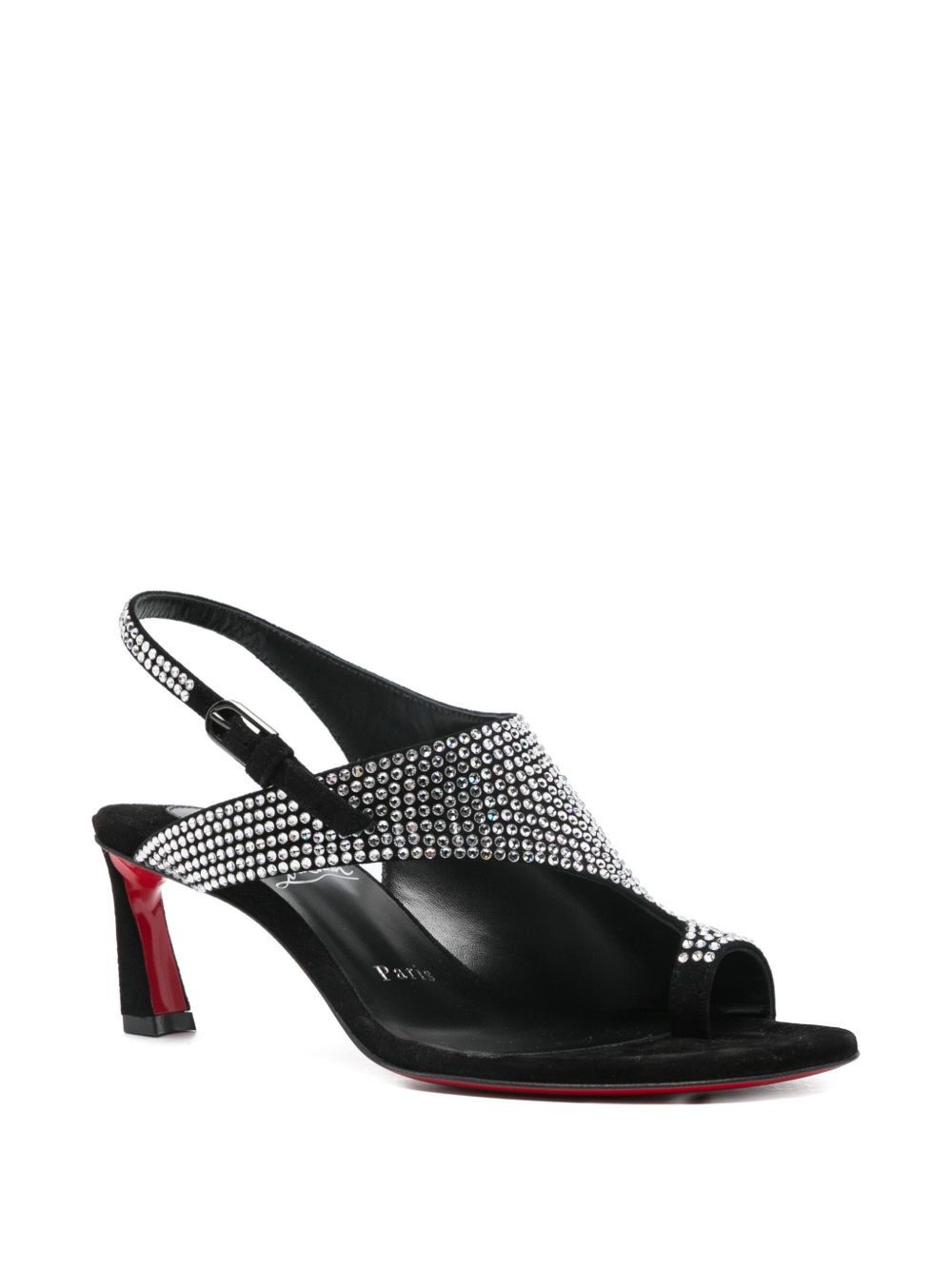 Christian Louboutin VIVA CONDORA STRASS SANDALS Size US 6 / IT 36 - 4 Thumbnail