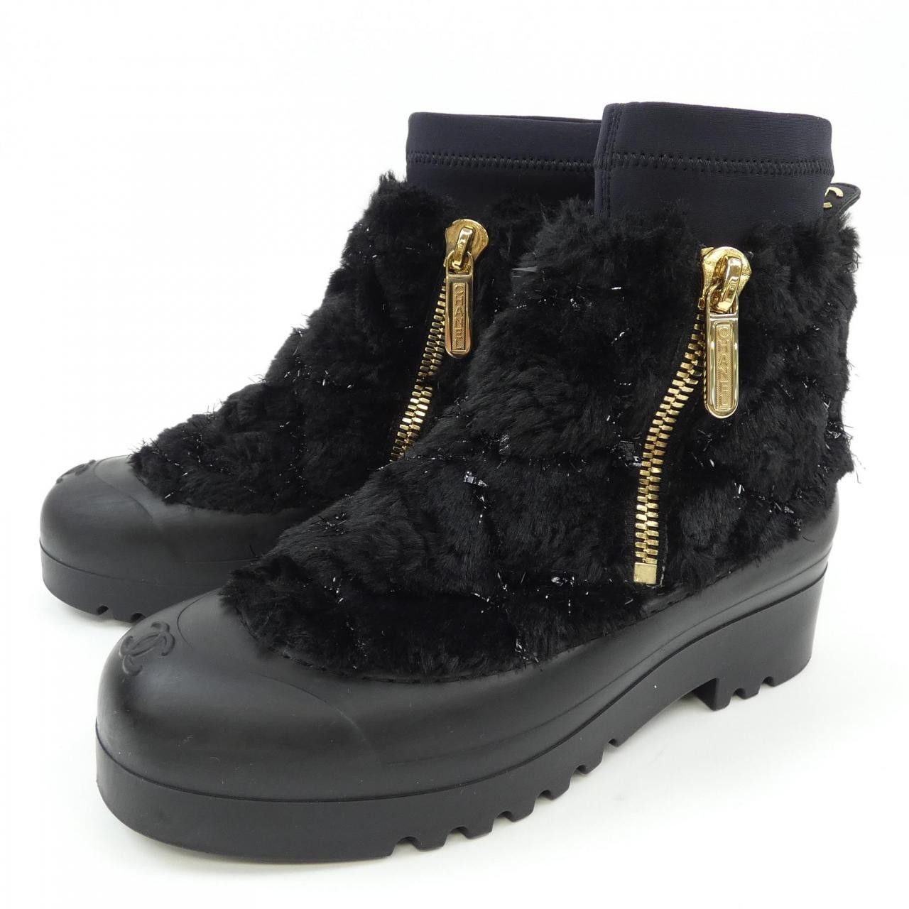Chanel Chanel Chanel G35118X51202 Boots Leather Shoes G35118X51202 DUTY FREE for USA Size ONE SIZE - 3 Thumbnail