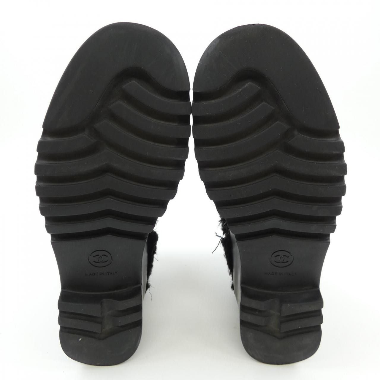Chanel Chanel Chanel G35118X51202 Boots Leather Shoes G35118X51202 DUTY FREE for USA Size ONE SIZE - 4 Thumbnail