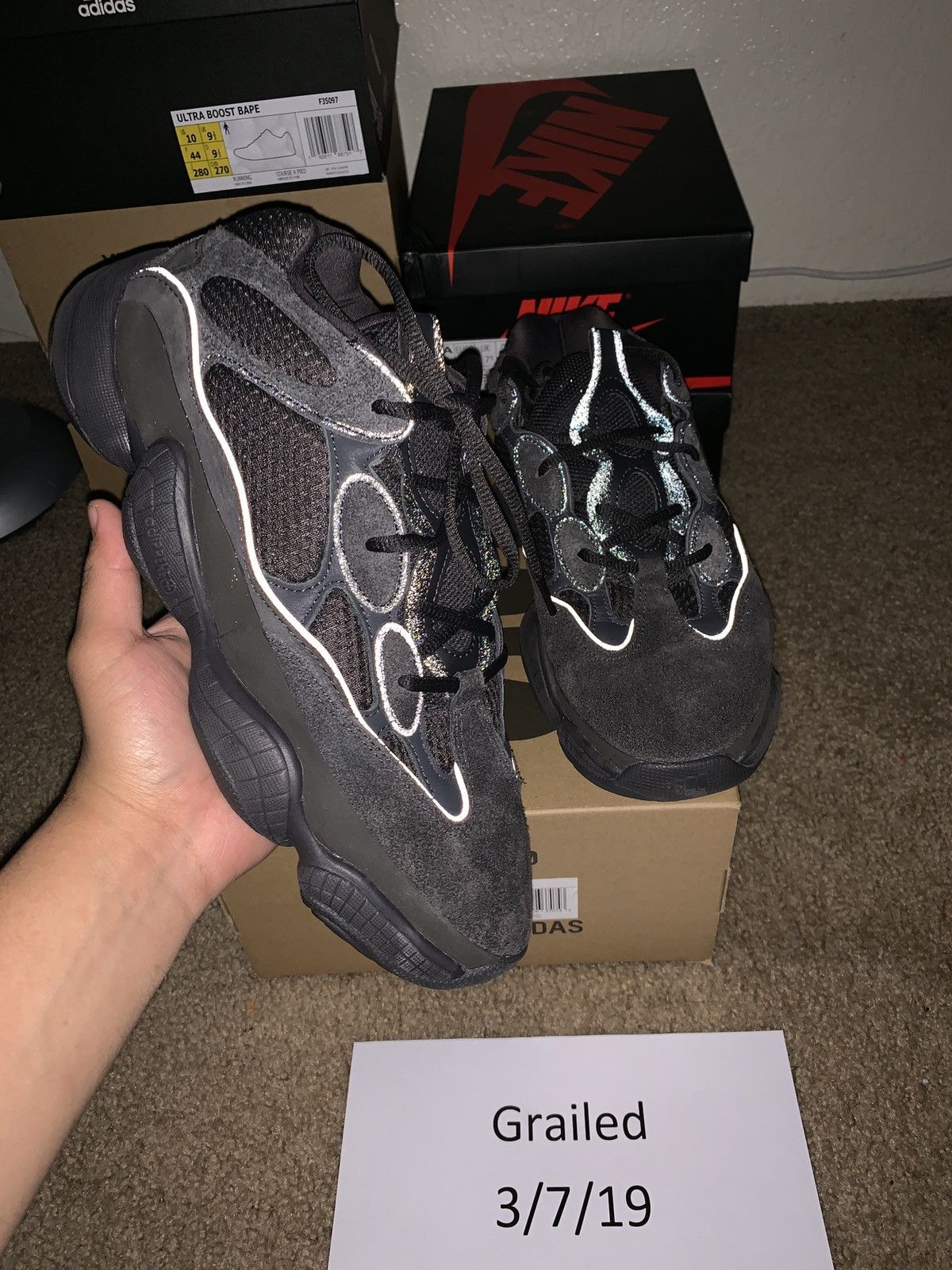 adidas utility black 500