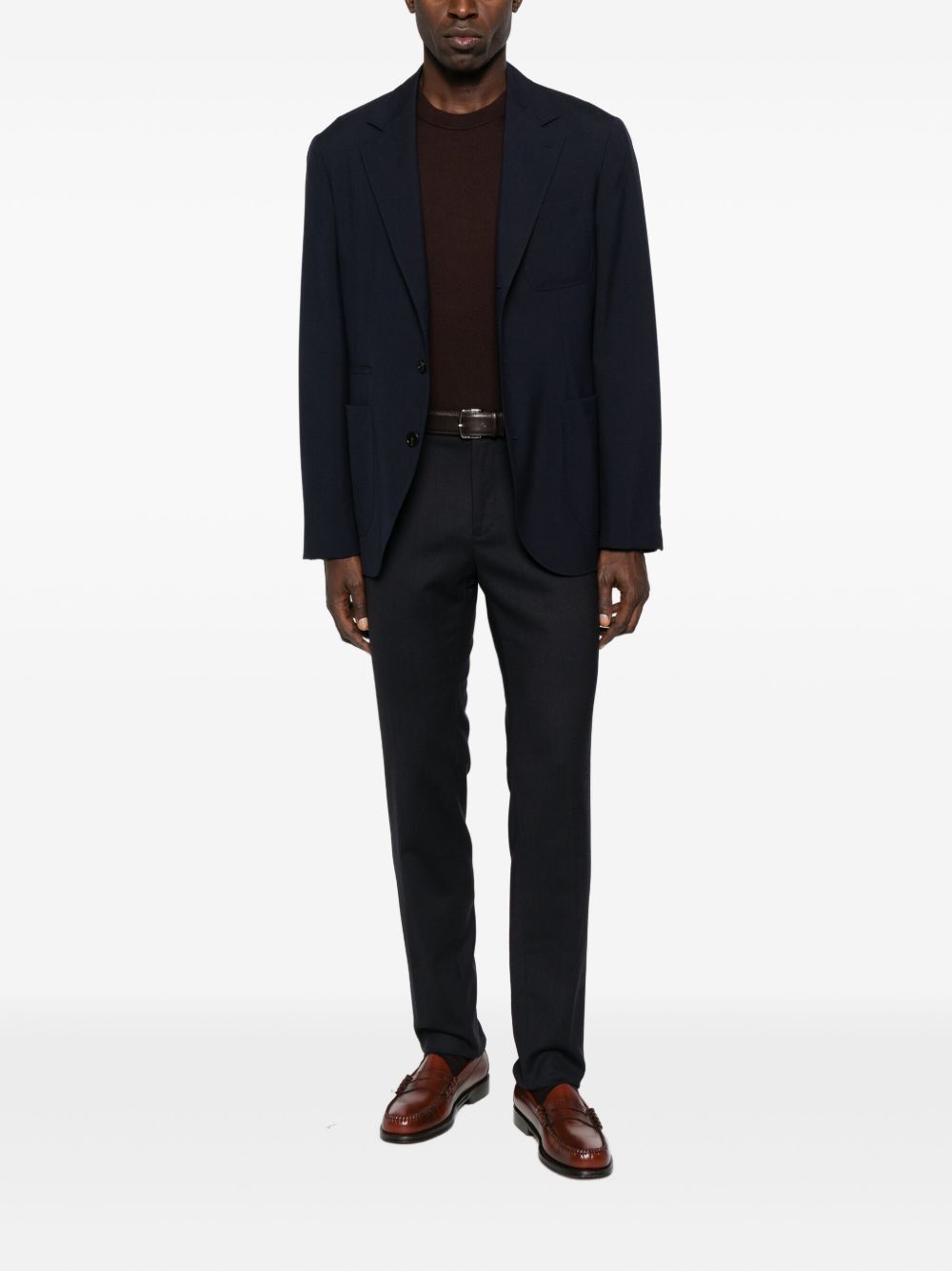 Paul Smith WOOL CREWNECK SWEATER Size US S / EU 44-46 / 1 - 2 Thumbnail