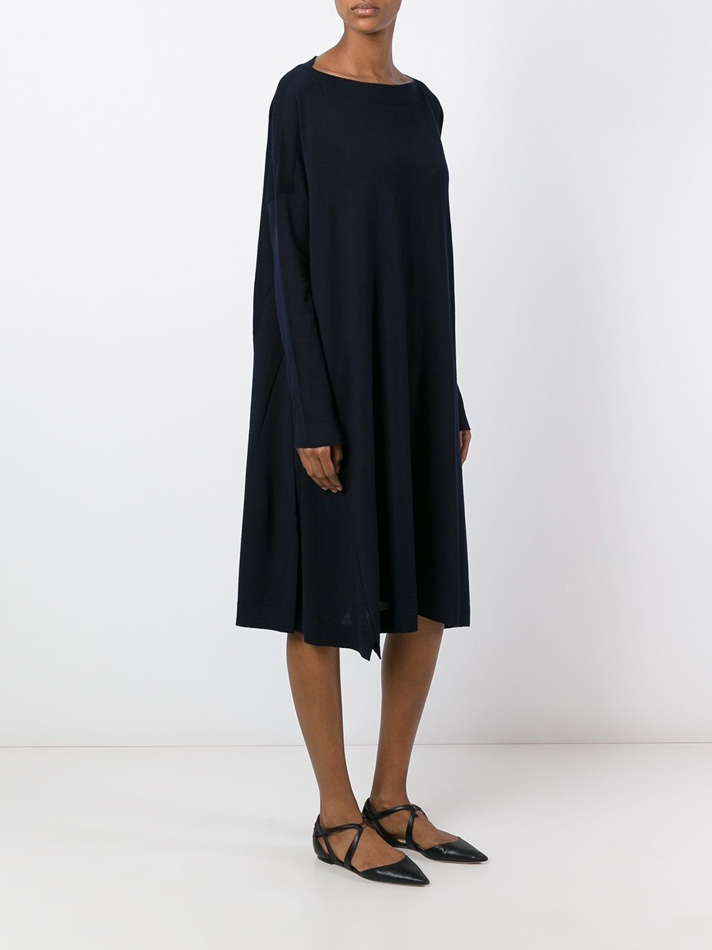 Daniela Gregis WOOL SHORT DRESS Size M / US 6-8 / IT 42-44 - 3 Thumbnail