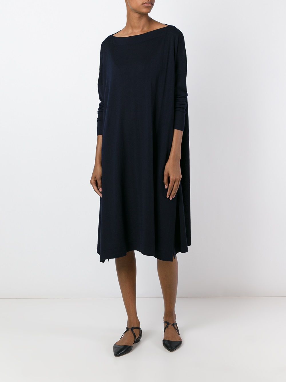 Daniela Gregis WOOL SHORT DRESS Size M / US 6-8 / IT 42-44 - 2 Thumbnail