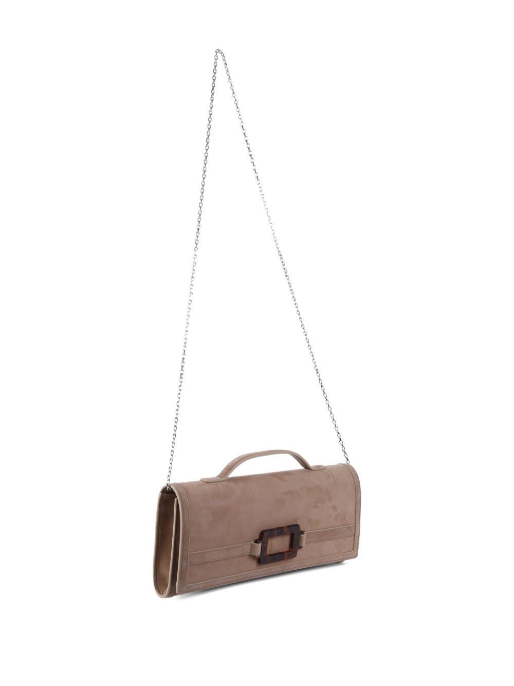 Roger Vivier BELLE VIVIER LEATHER CLUTCH Size ONE SIZE - 2 Thumbnail