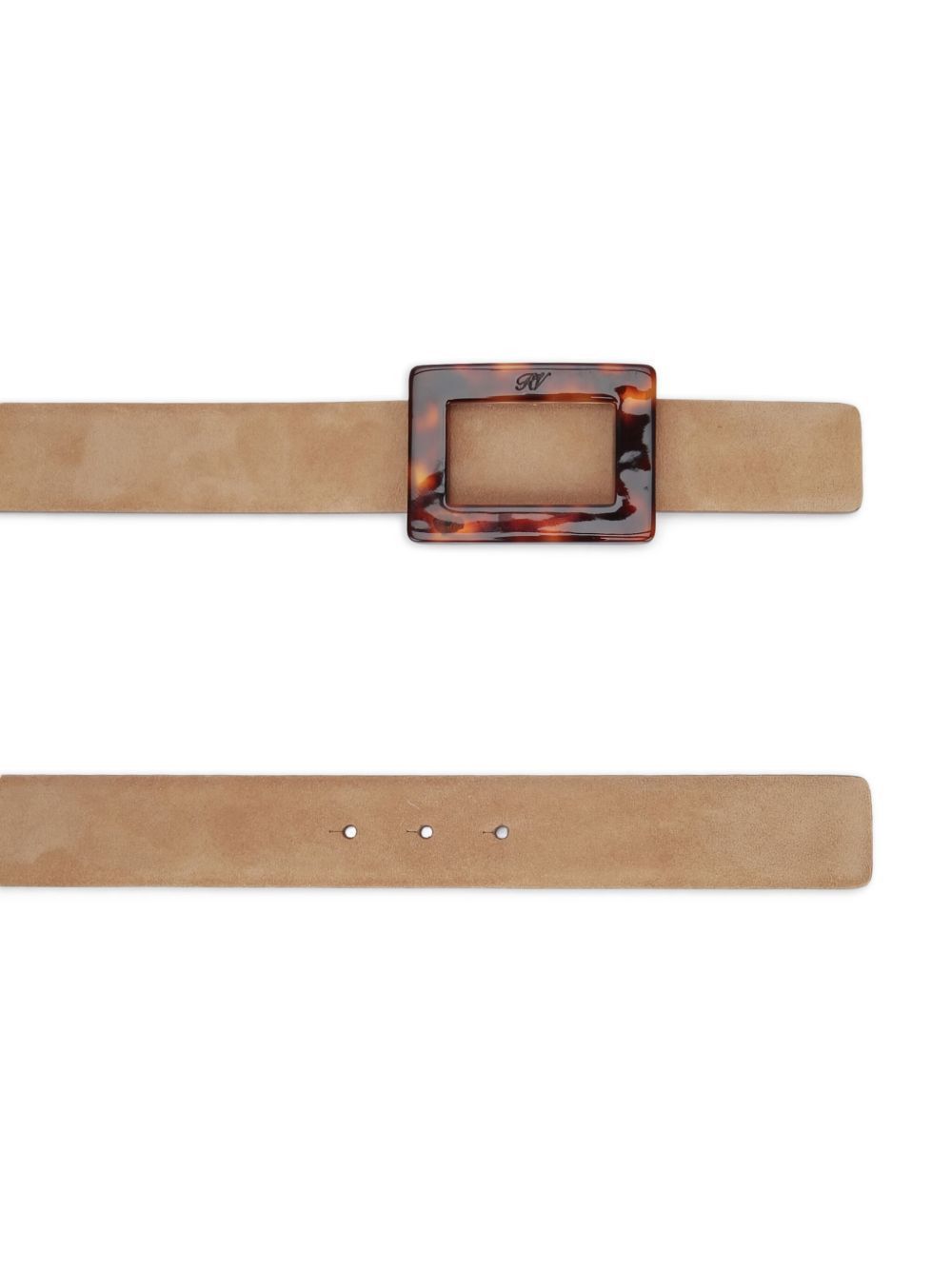 Roger Vivier BELLE VIVIER LEATHER BELT Size ONE SIZE - 3 Thumbnail
