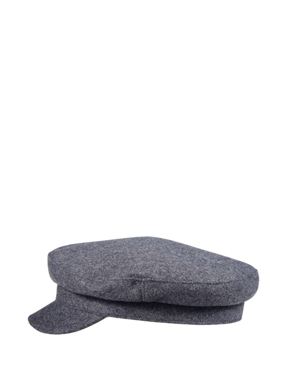 Roger Vivier RV BROCHE WOOL SAILOR HAT Size ONE SIZE - 2 Thumbnail