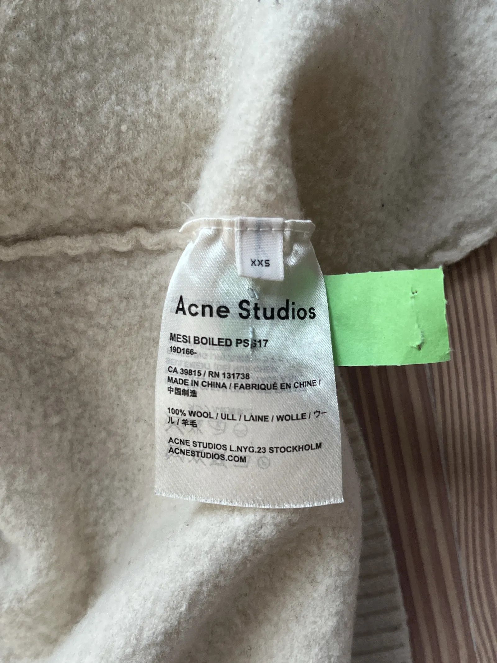 Acne Studios Acne Studios Cardigan Size XXS / US 00 / IT 34 - 3 Thumbnail