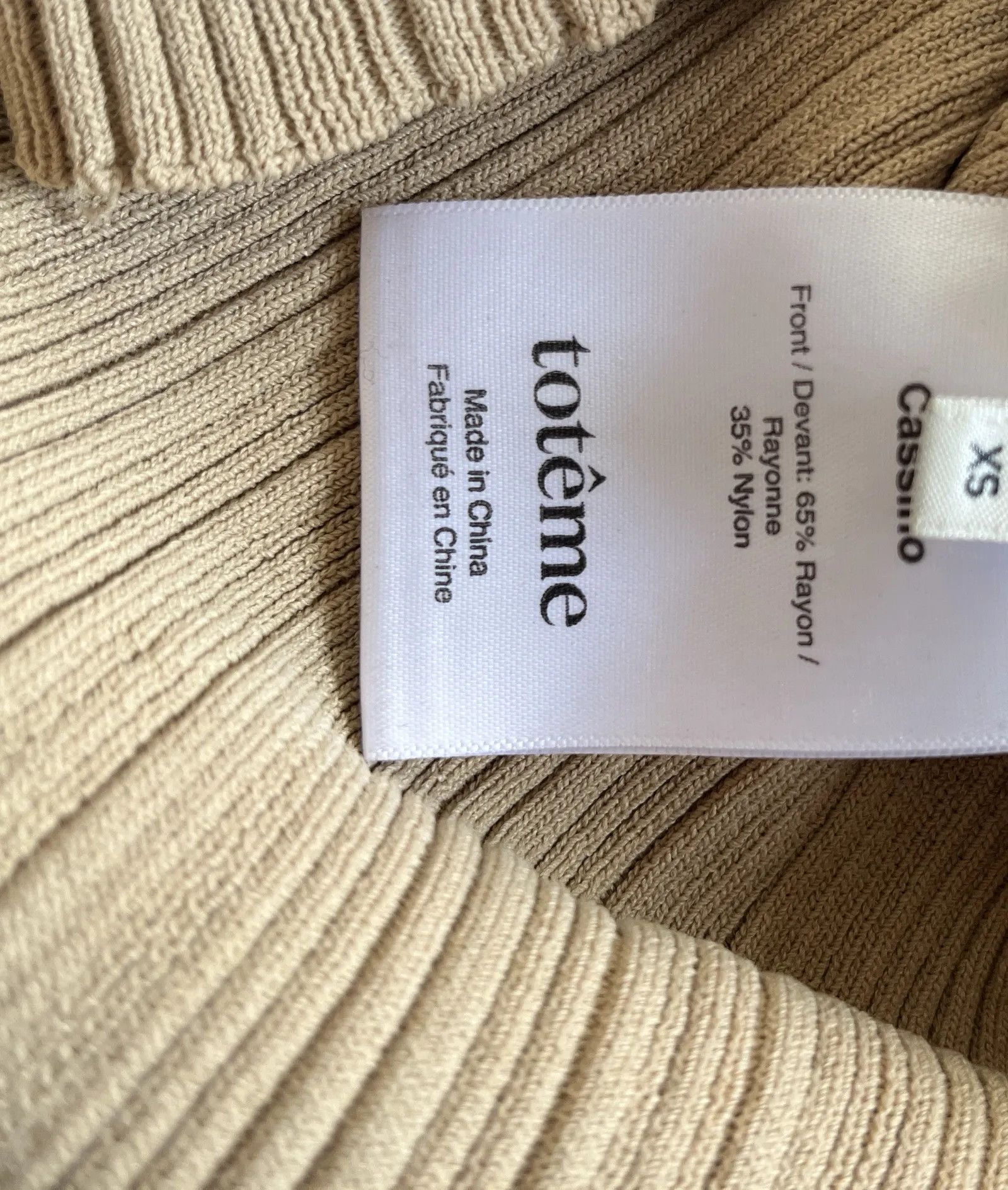 Toteme Toteme Cassino Cardigan Size XS / US 0-2 / IT 36-38 - 3 Thumbnail