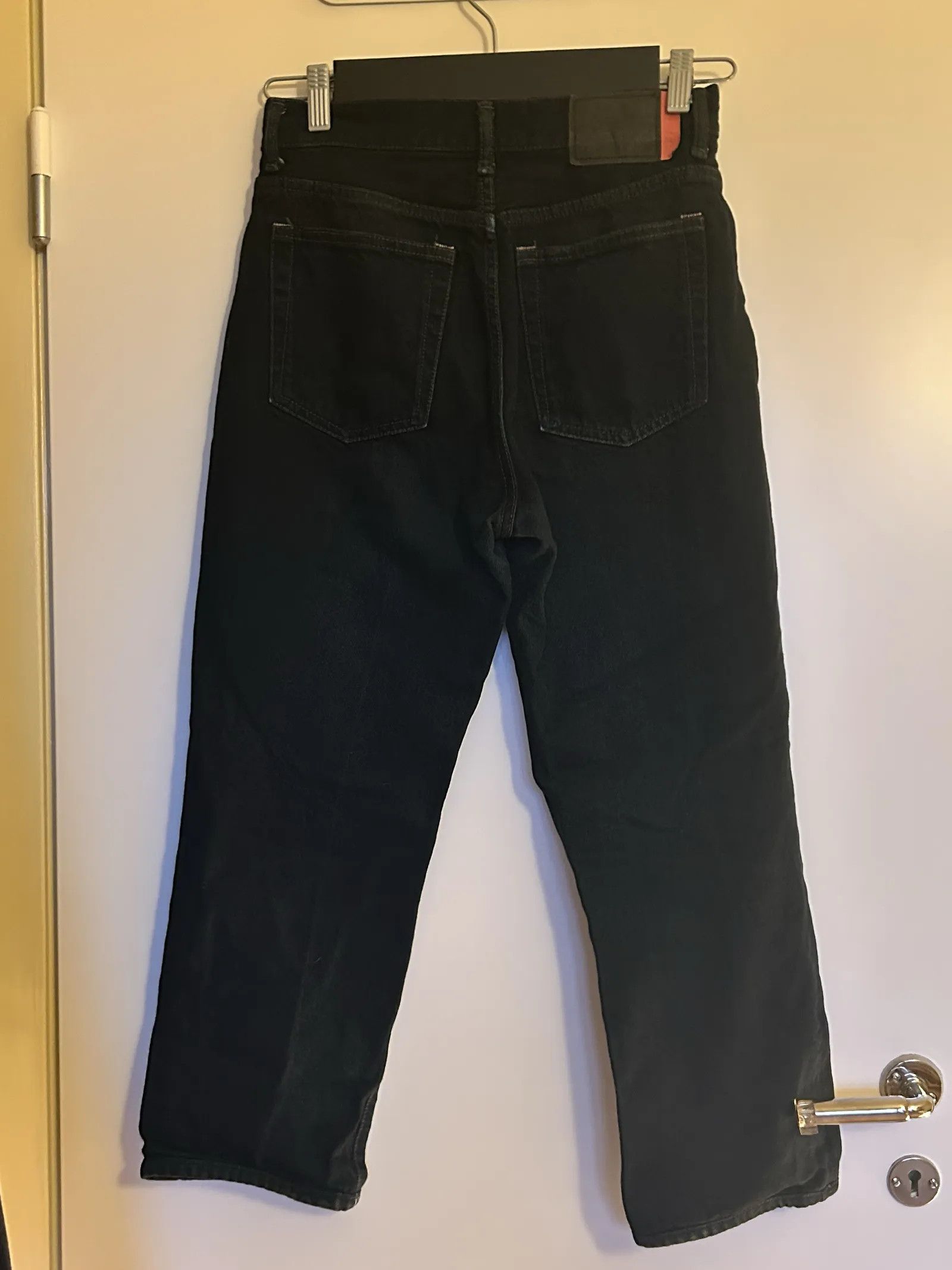 Acne Studios Acne Studios Acne Blå Konst Mece Black Overdye Jeans Size 27" / US 4 / IT 40 - 4 Thumbnail