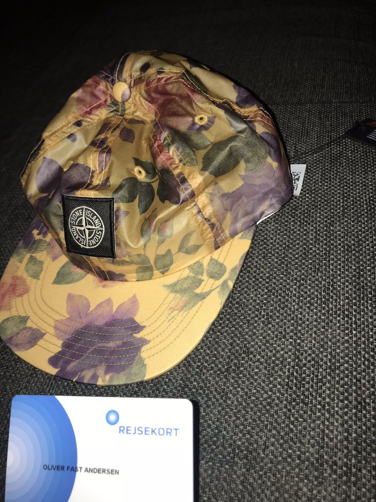 Supreme x Stone Island キャップ | ブラック | FARFETCH JP