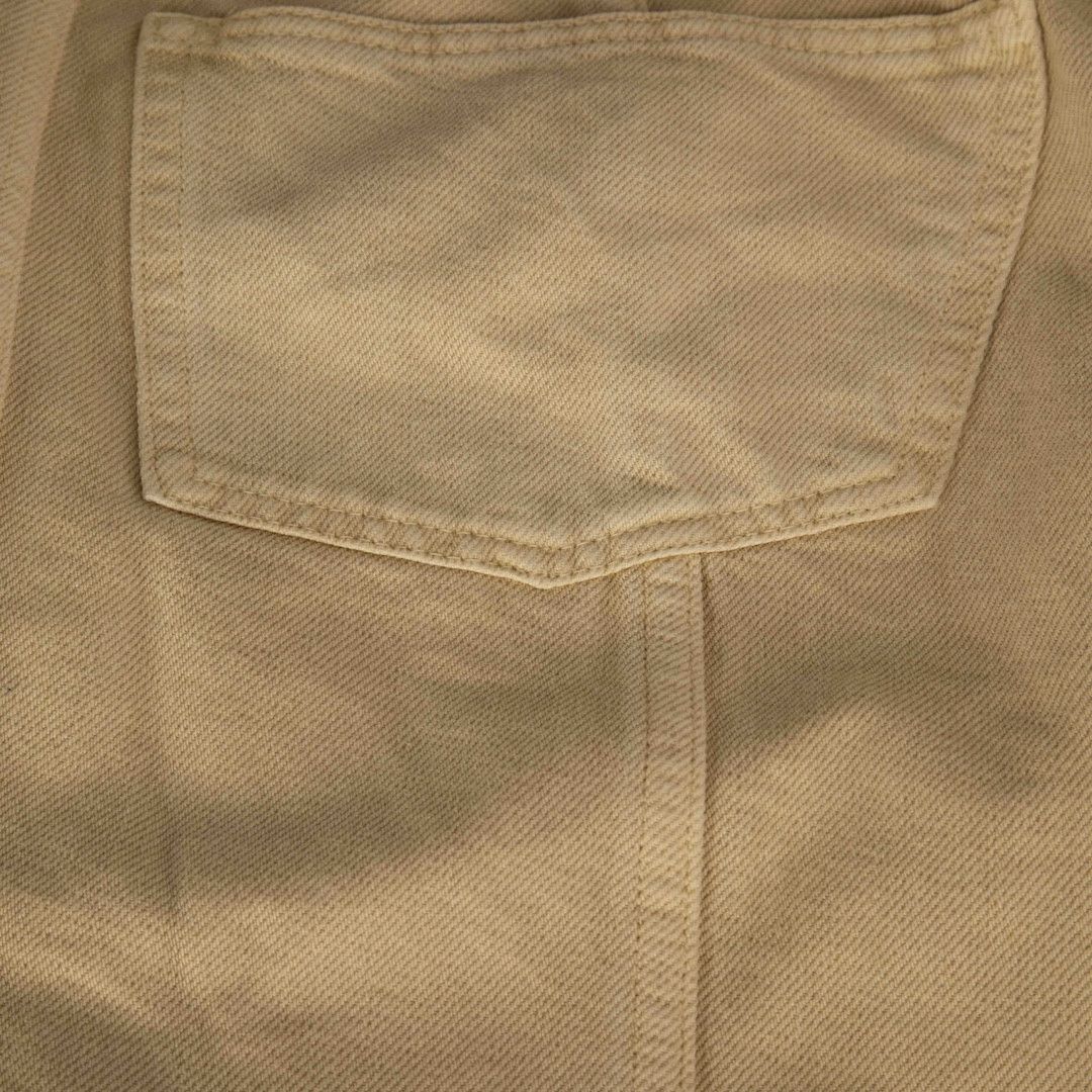 Nanushka Beige Denim Wrap Dress Size XS / US 0-2 / IT 36-38 - 3 Thumbnail