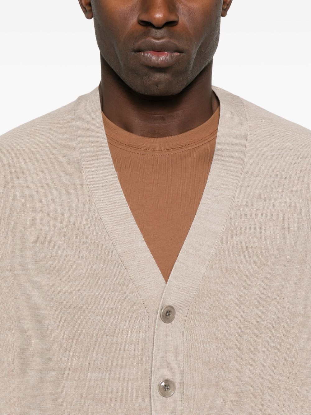 Lemaire WOOL BLEND CARDIGAN Size M / US 6-8 / IT 42-44 - 4 Thumbnail