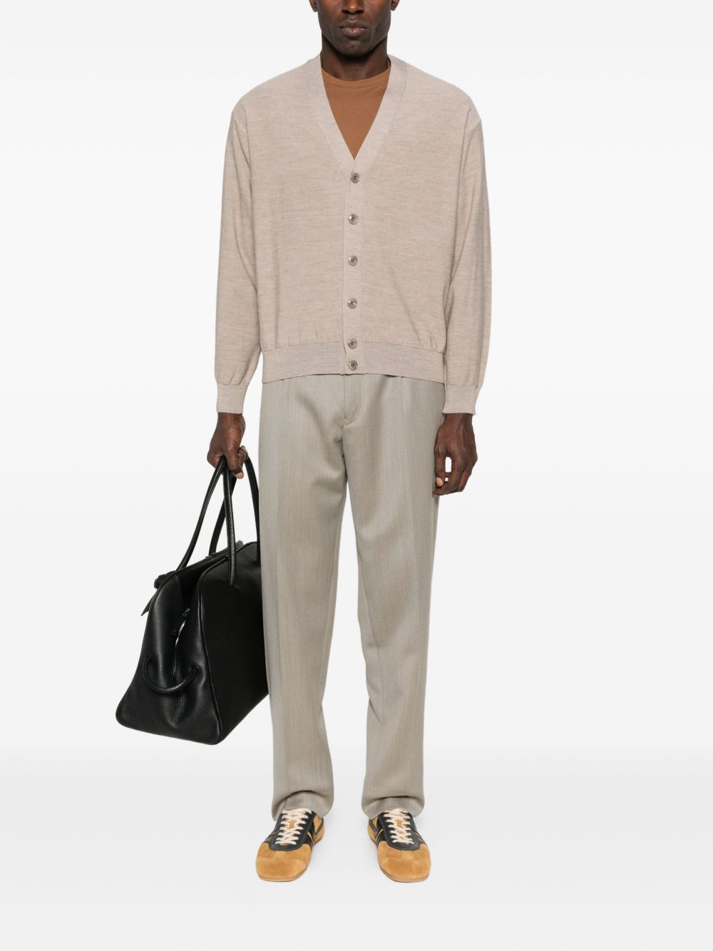 Lemaire WOOL BLEND CARDIGAN Size M / US 6-8 / IT 42-44 - 2 Thumbnail
