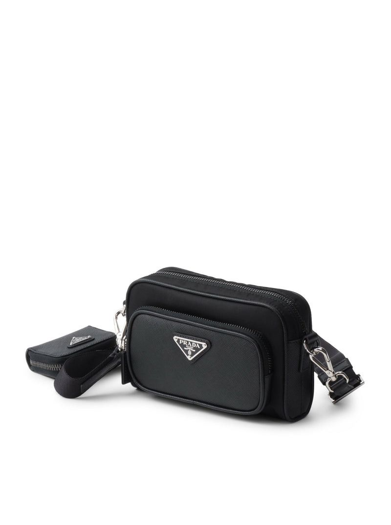 Prada RE-NYLON AND SAFFIANO SHOULDER BAG Size ONE SIZE - 3 Thumbnail
