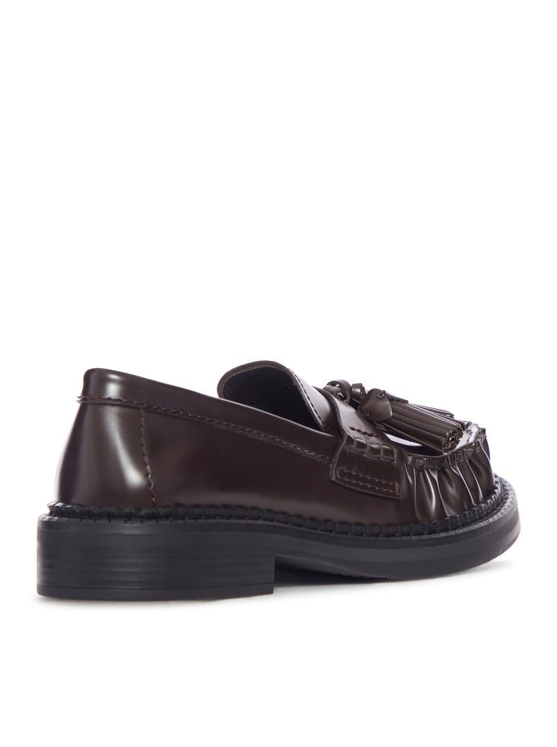 Miu Miu LEATHER LOAFERS Size US 10 / IT 40 - 3 Thumbnail