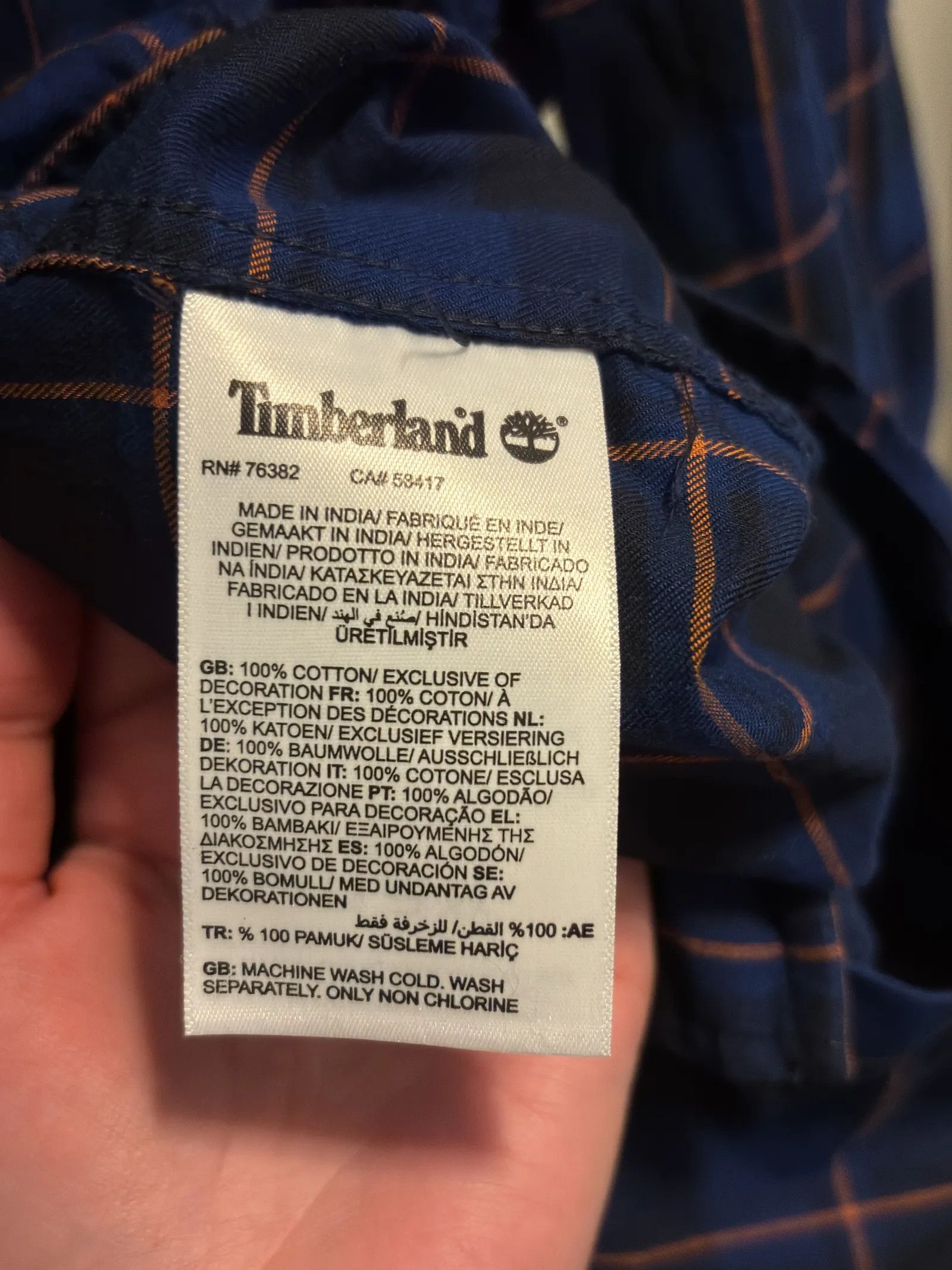 Timberland Timberland Shirt Size US S / EU 44-46 / 1 - 3 Thumbnail