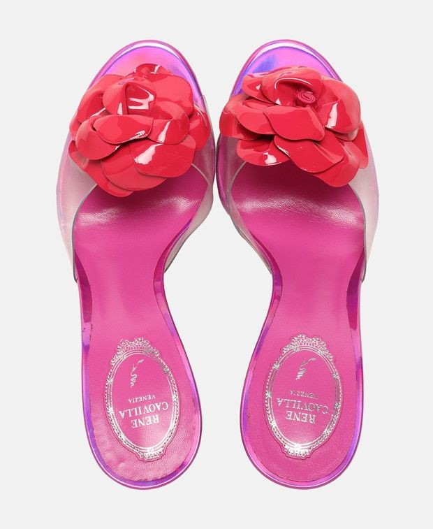 Rene Caovilla Flower Heeled sandals Size US 6.5 / IT 36.5 - 3 Thumbnail
