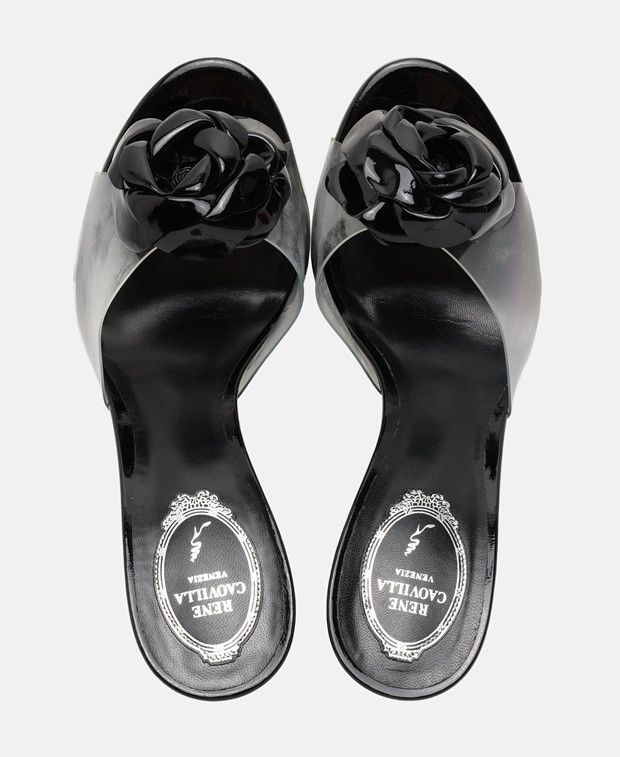 Rene Caovilla Flower Heeled sandals Size US 6 / IT 36 - 3 Thumbnail