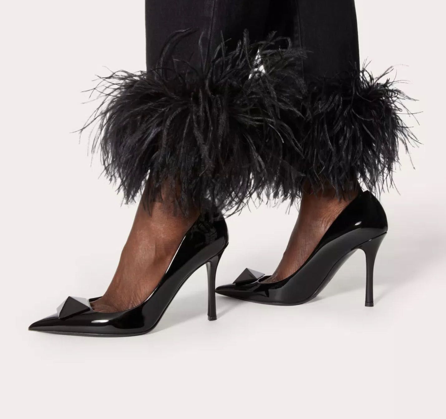Valentino Valentino One Stud Patent Leather Pump 100 Mm Pumps SIZE 36 Size ONE SIZE - 3 Thumbnail