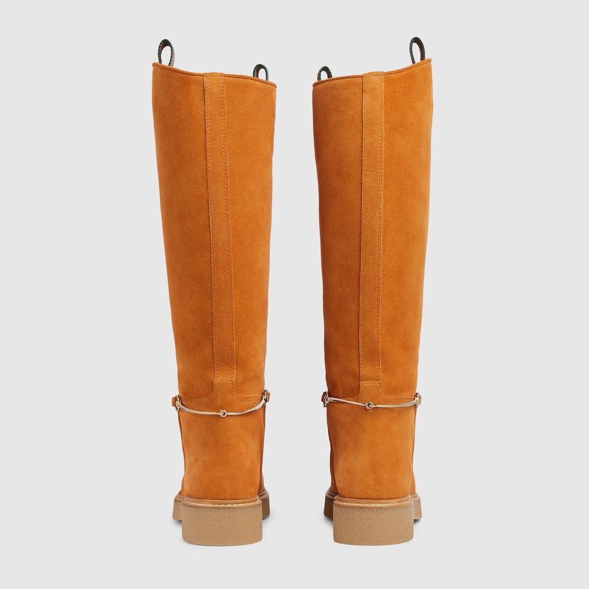 Gucci Gucci Slim Horsebit Suede Knee Boots SIZE 36 Size ONE SIZE - 3 Thumbnail