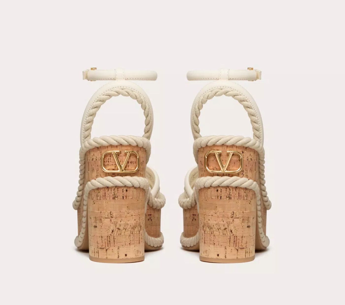 Valentino Valentino Vlogo Summerblocks Wedge Sandals SIZE 41 Size ONE SIZE - 3 Thumbnail