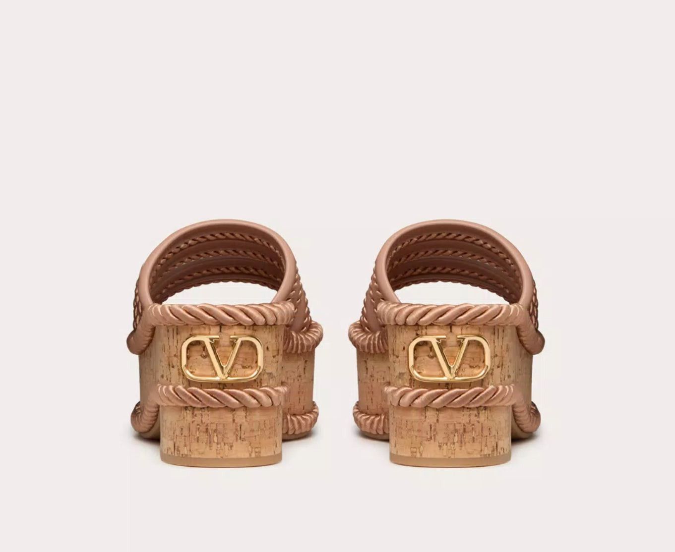Valentino Valentino Vlogo Summerblocks Platform Sandals SIZE 35 Size ONE SIZE - 3 Thumbnail