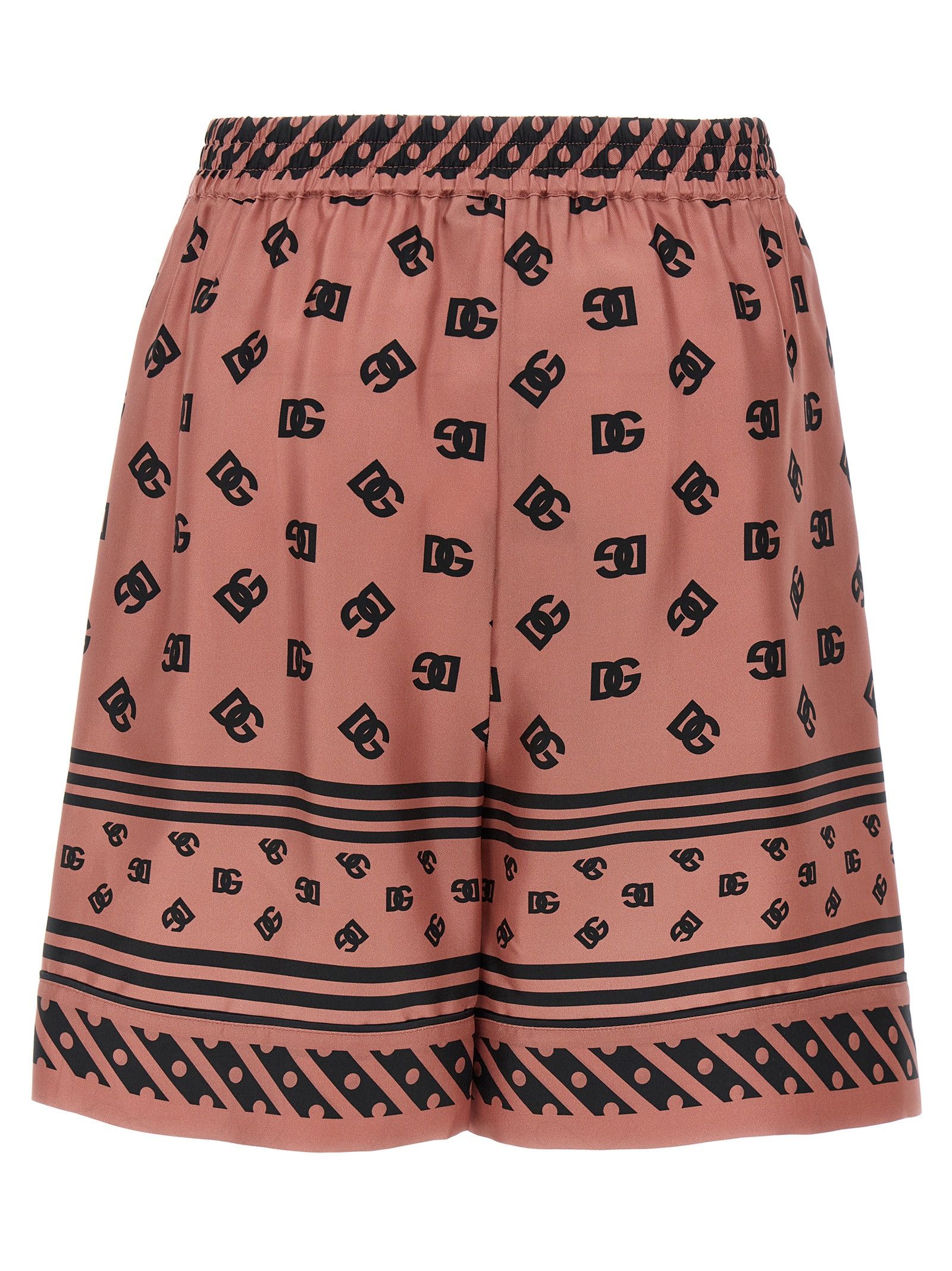 Dolce & Gabbana Silk Bermuda Shorts Size 26" / US 2 / IT 38 - 2 Thumbnail