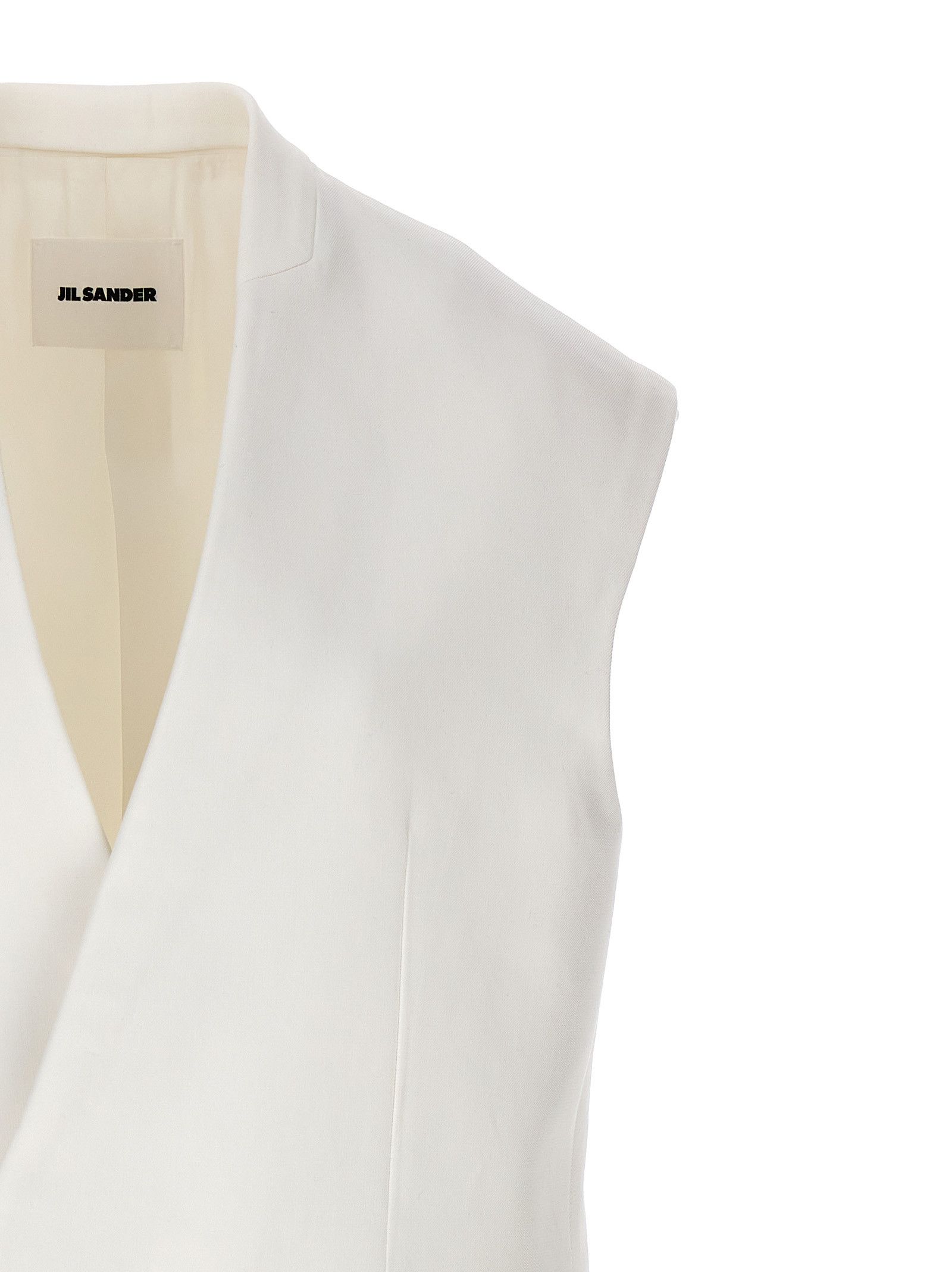 Jil Sander Oversize Tailored Vest Size XS / US 0-2 / IT 36-38 - 3 Thumbnail
