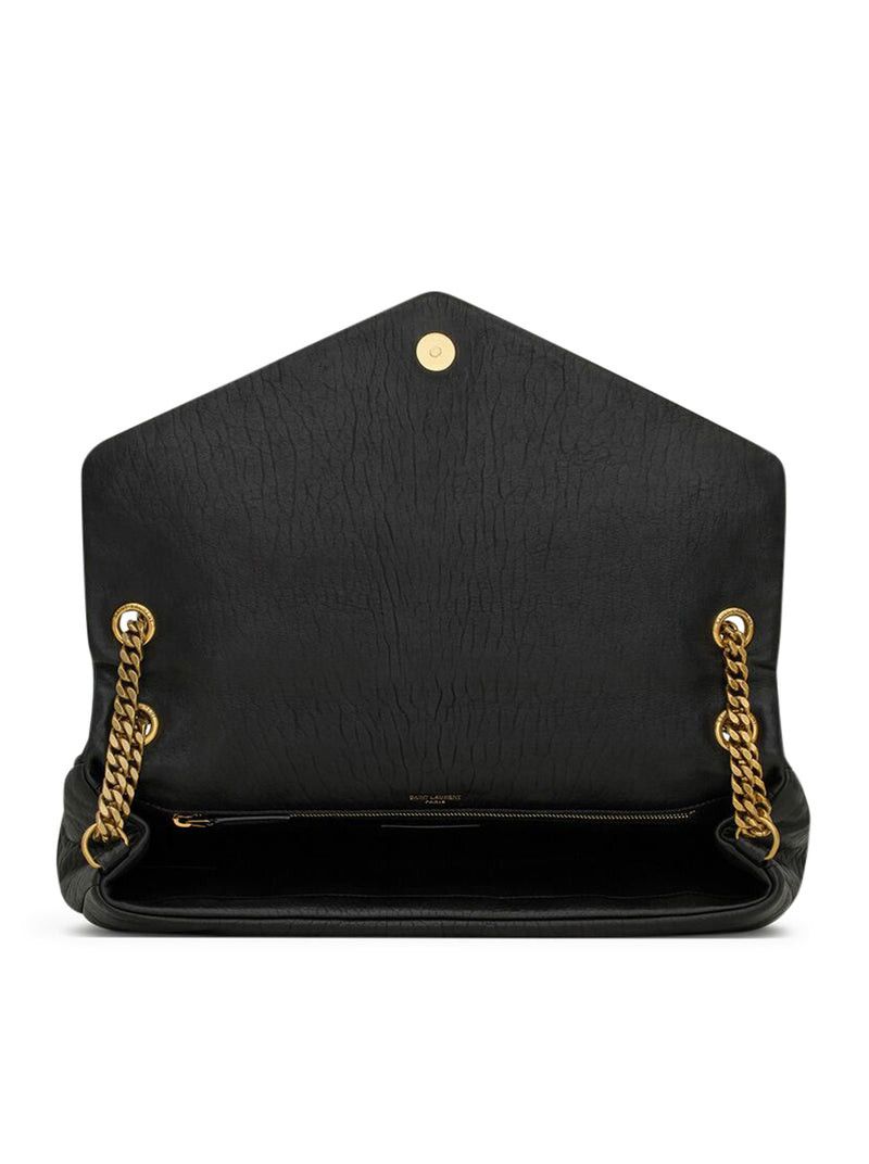 Saint Laurent Paris CALYPSO LARGE BAG IN NATURAL GRAIN LAMBSKIN Size ONE SIZE - 6 Thumbnail