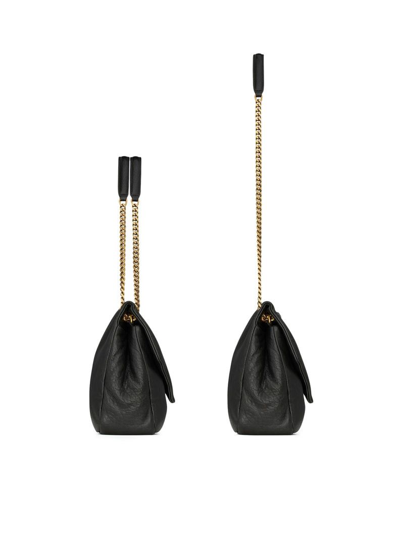 Saint Laurent Paris CALYPSO LARGE BAG IN NATURAL GRAIN LAMBSKIN Size ONE SIZE - 4 Thumbnail