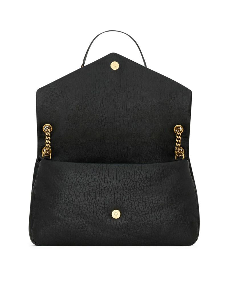 Saint Laurent Paris CALYPSO LARGE BAG IN NATURAL GRAIN LAMBSKIN Size ONE SIZE - 5 Thumbnail