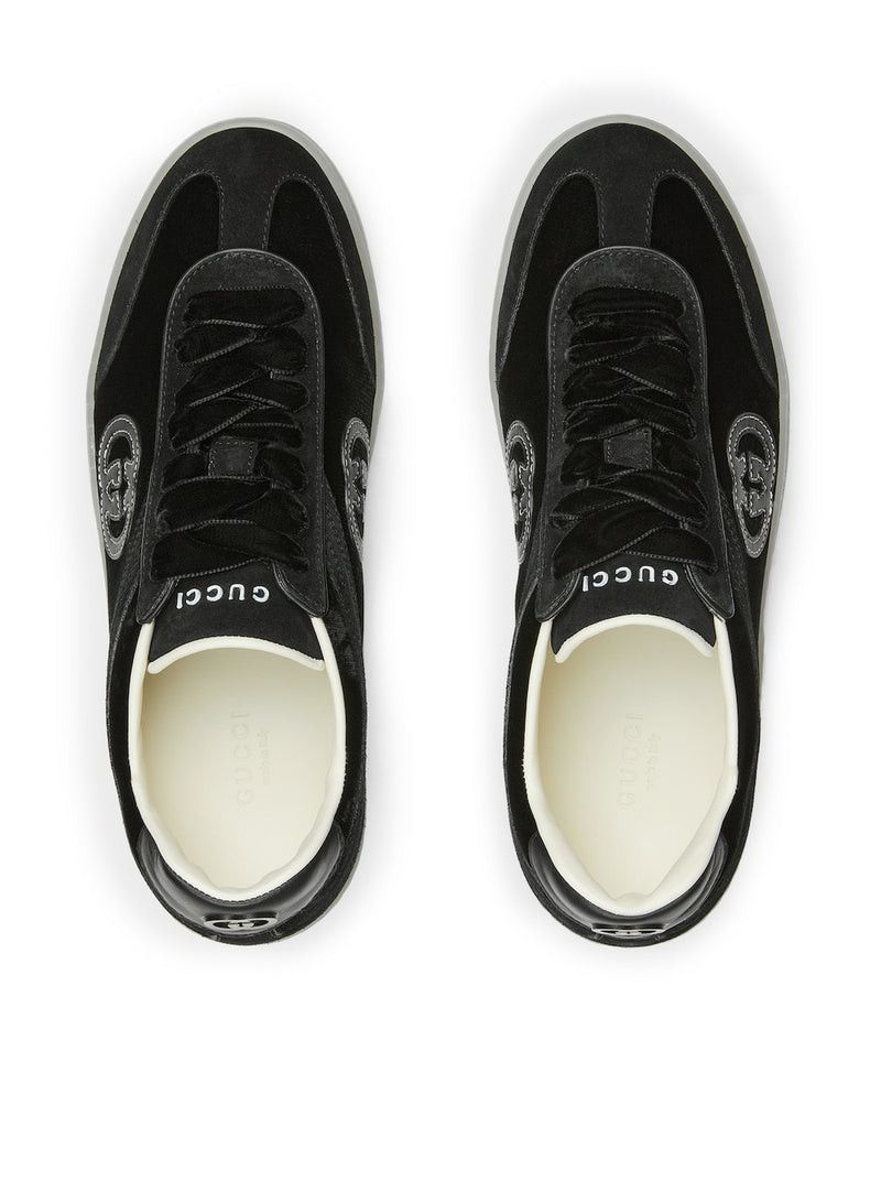Gucci BLACK VELVET SNEAKERS Size US 8 / IT 38 - 5 Thumbnail