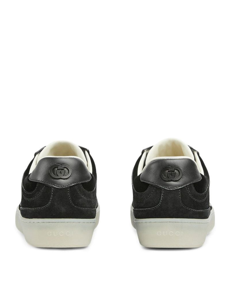 Gucci BLACK VELVET SNEAKERS Size US 8 / IT 38 - 4 Thumbnail