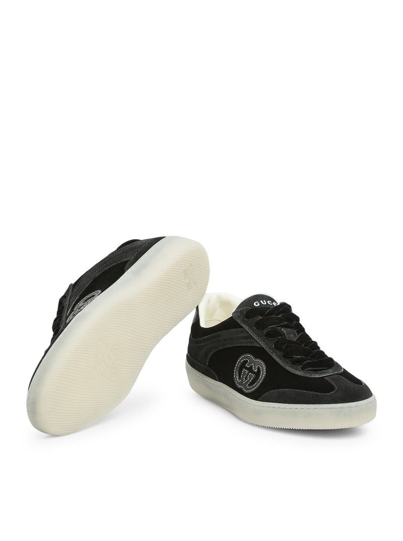 Gucci BLACK VELVET SNEAKERS Size US 7 / IT 37 - 6 Thumbnail