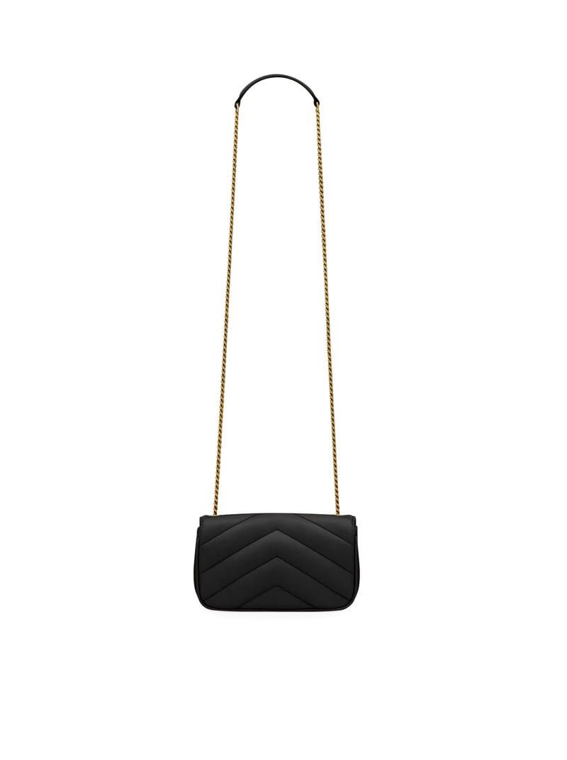Saint Laurent Paris LOULOU MINI LAMBSKIN BAG Size ONE SIZE - 3 Thumbnail