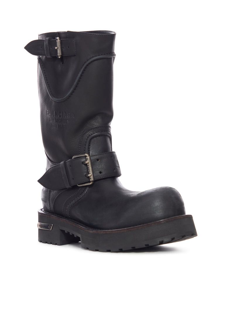 Balenciaga VENOM WORN-OUT LEATHER BOOTS Size US 7 / EU 40 - 2 Thumbnail