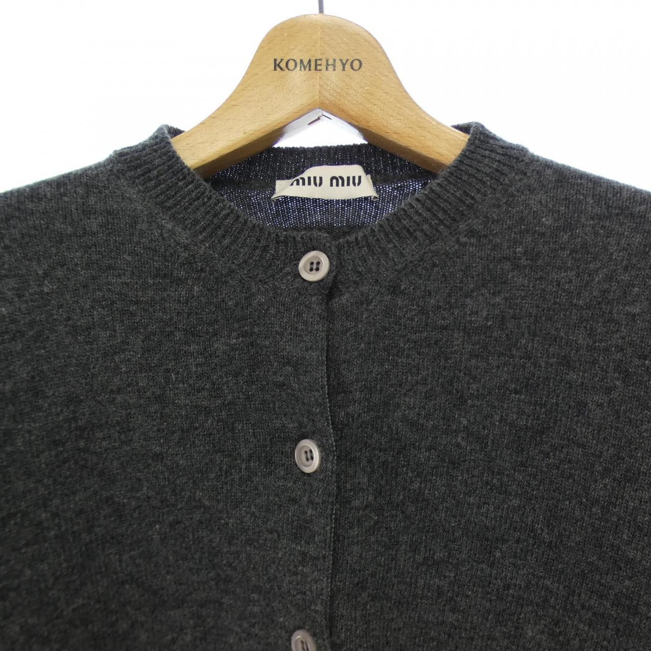 Miu Miu Miu Miu DNA02T SOOO 13WS Wool Cardigan Others Tops DNA02T SOOO 13WS DUTY FREE for USA