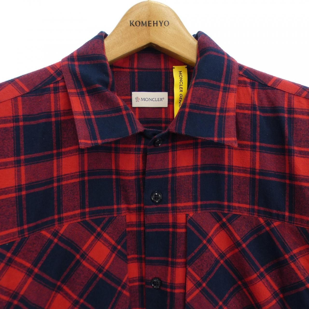 Moncler Moncler Moncler Genius Shirt Cotton Dress Shirt D209U5200101 DUTY FREE for USA Size ONE SIZE - 5 Thumbnail