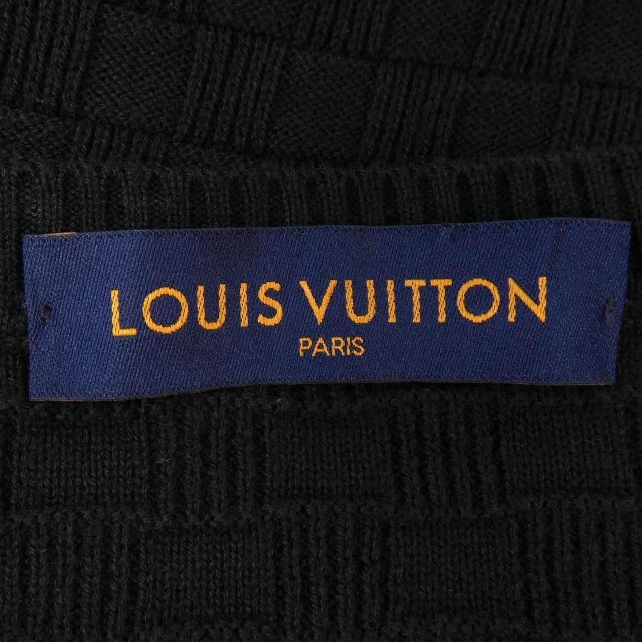 Louis Vuitton Louis Vuitton Louis Vuitton Knit Cotton Tops HBN45WF99 DUTY FREE for USA Size ONE SIZE - 5 Thumbnail
