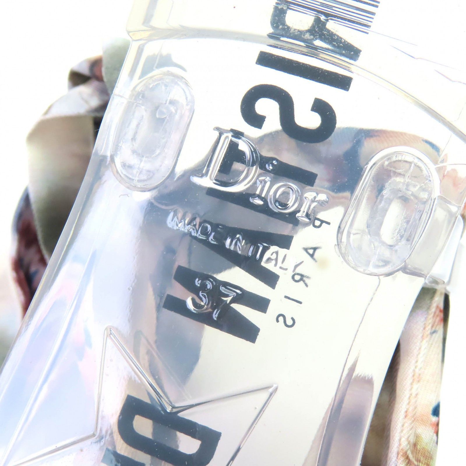 Dior Dior Christian Dior KALEIDORSCOPIC Rubber Sandals Plastic Other KCQ193SLKS16V DUTY FREE for USA Size ONE SIZE - 12 Thumbnail