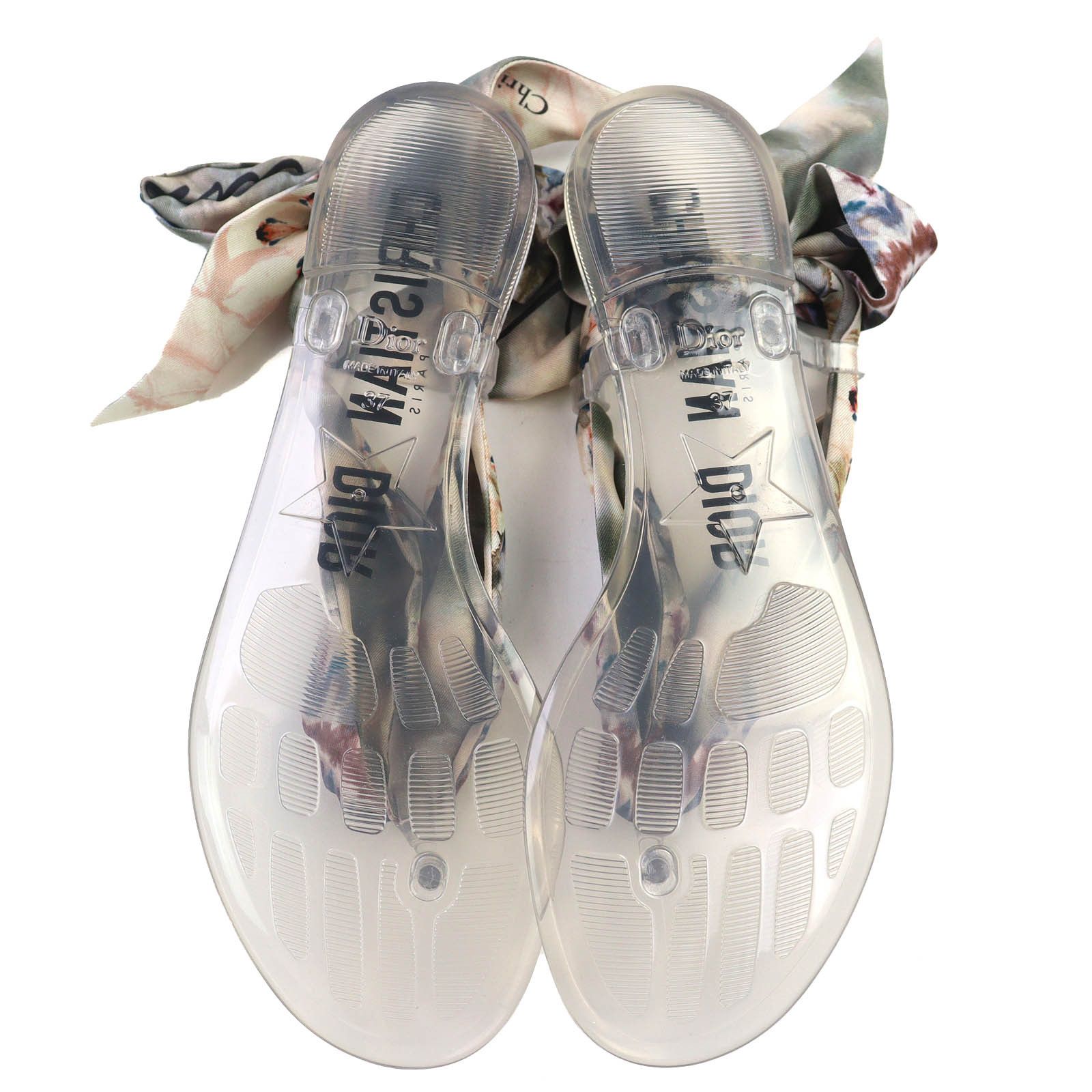 Dior Dior Christian Dior KALEIDORSCOPIC Rubber Sandals Plastic Other KCQ193SLKS16V DUTY FREE for USA Size ONE SIZE - 9 Thumbnail