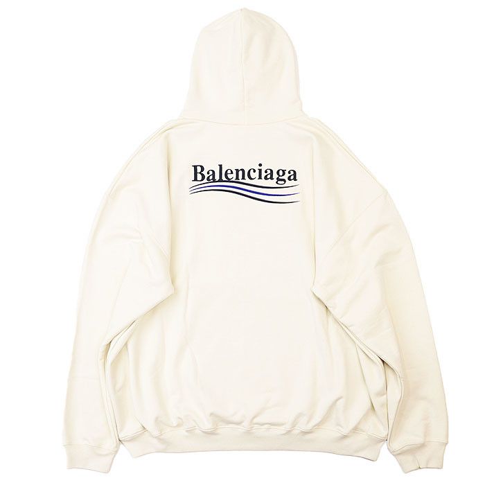 Balenciaga Balenciaga Balenciaga Political Campaign Cotton Hoodie Cotton Sweatshirts & Hoodies 620973TKVI9 DUTY FREE for USA Size ONE SIZE - 5 Thumbnail