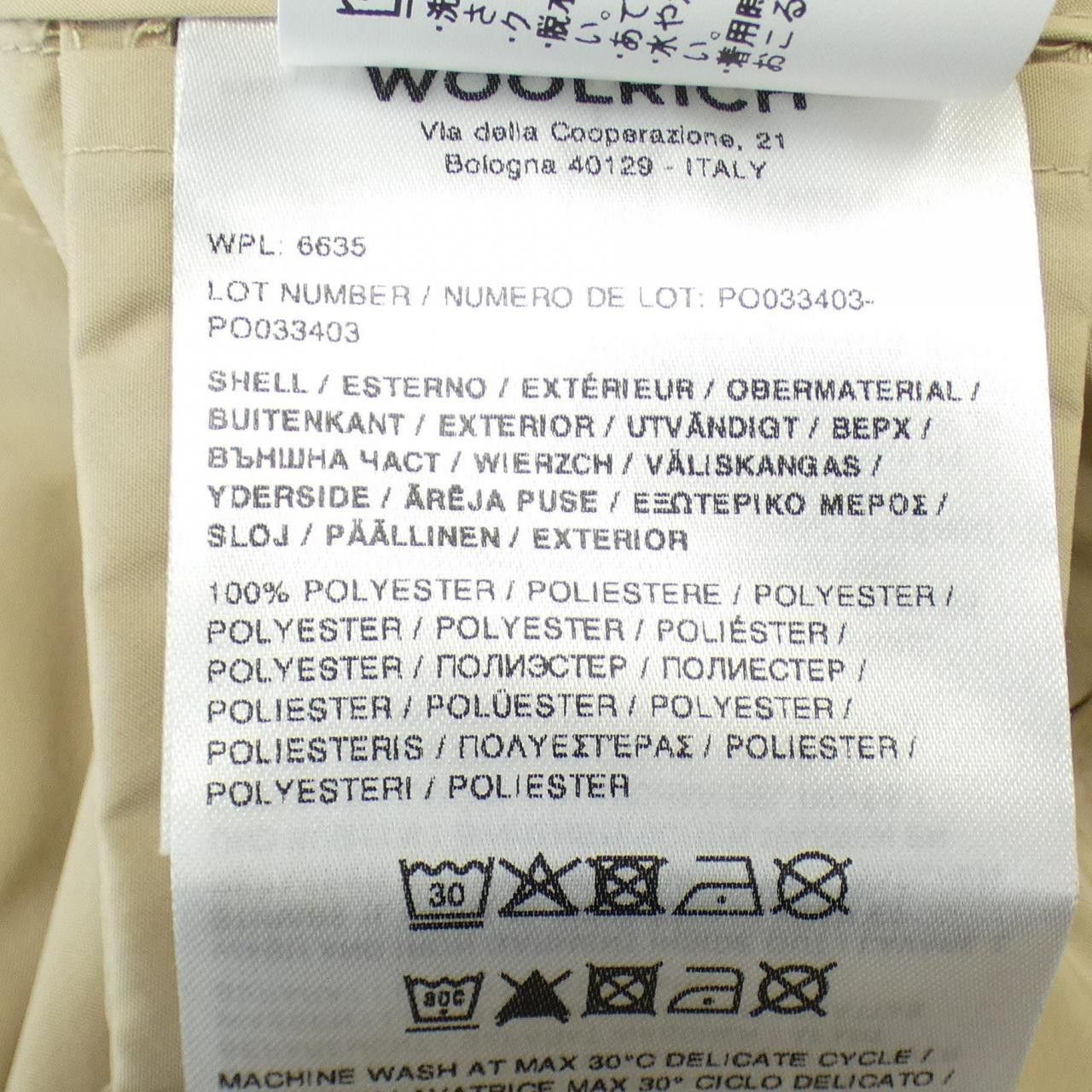 Other Other Woolrich WWOU1183 Wool Blouson Others Outerwear WWOU1183 DUTY FREE for USA Size ONE SIZE - 3 Thumbnail