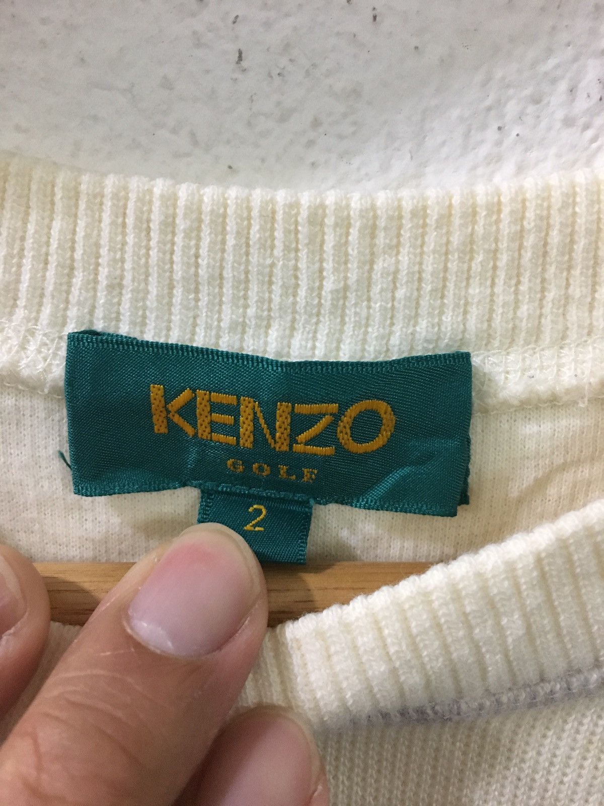 Kenzo Kenzo Sweatshirt Kenzo Big Logo Kenzo Golf Size US L / EU 52-54 / 3 - 5 Thumbnail