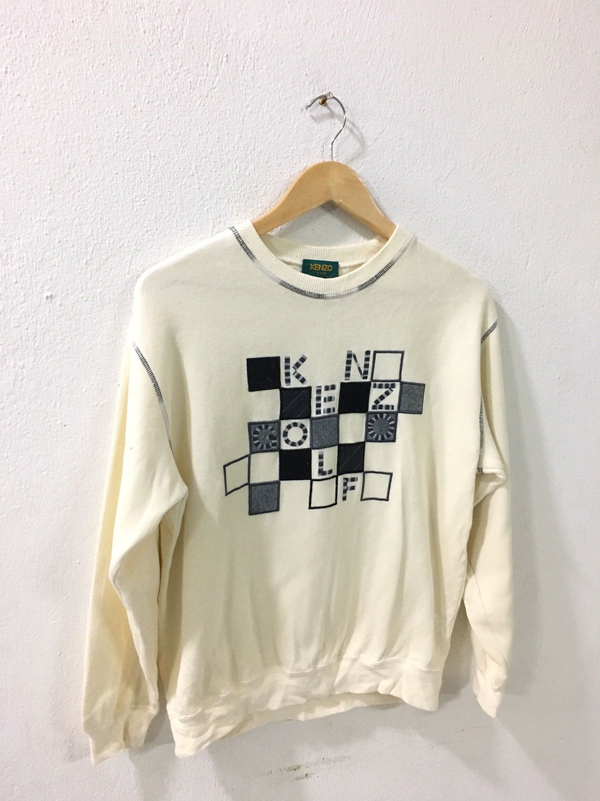 Kenzo Kenzo Sweatshirt Kenzo Big Logo Kenzo Golf Size US L / EU 52-54 / 3 - 2 Thumbnail