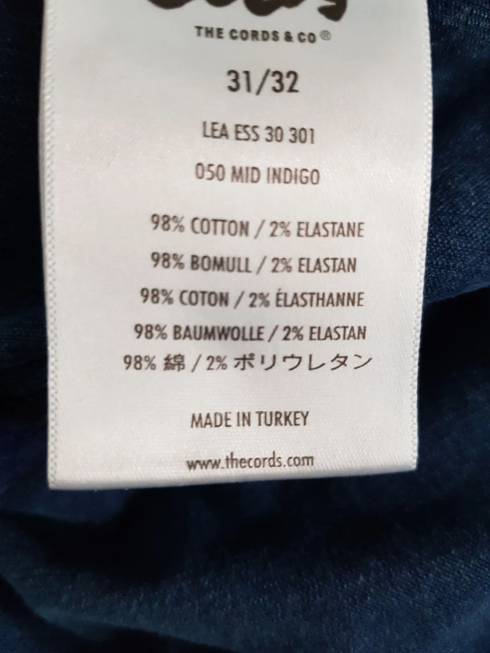 CO The Cords & co Lea Ess Jeans Size 31" - 4 Thumbnail